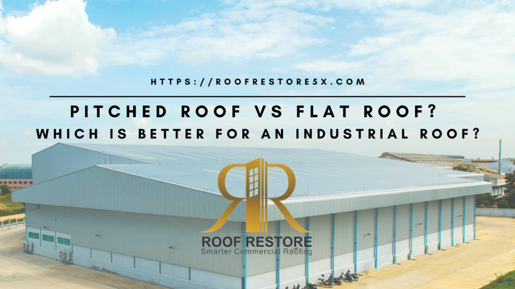 Pitched Roof vs Flat Roof? Which is better for an Industrial Roof?